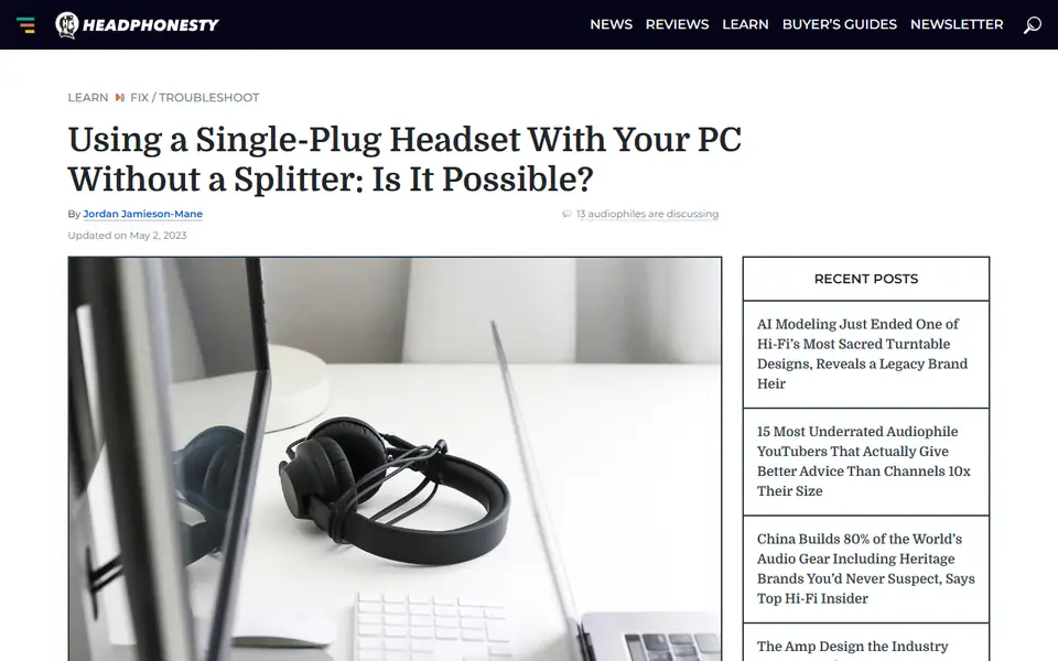 The article as published on headphonesty.com