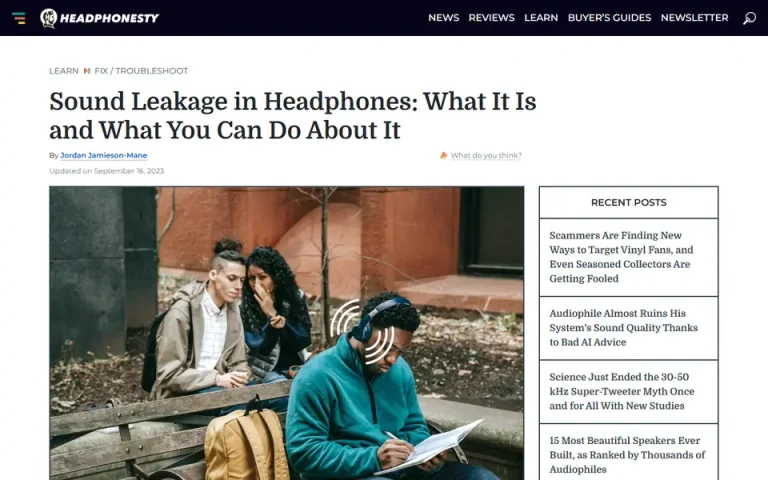 The article as published on headphonesty.com