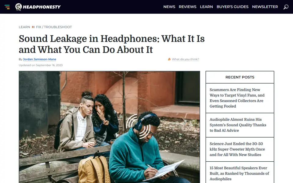 The article as published on headphonesty.com