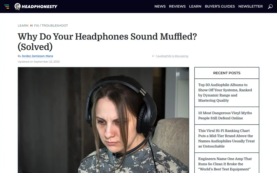 The article as published on headphonesty.com
