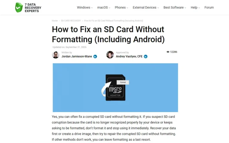 The article as published on help.7datarecovery.com