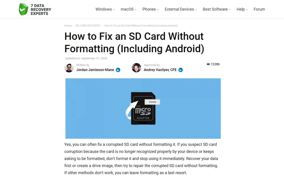 The article as published on help.7datarecovery.com