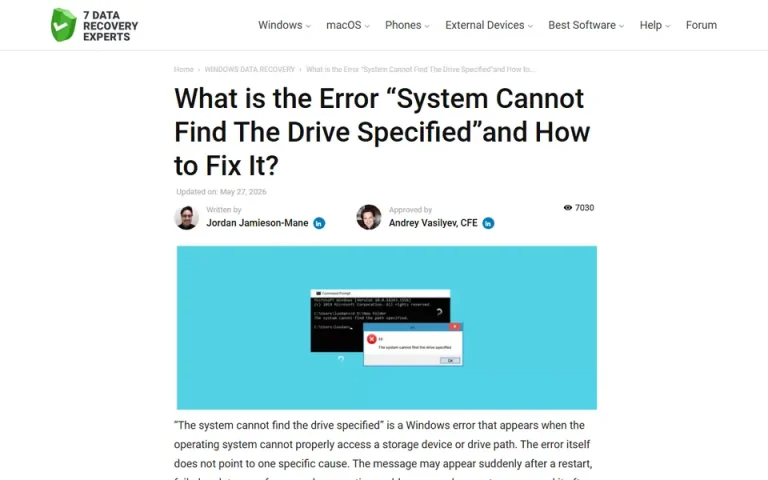 The article as published on help.7datarecovery.com
