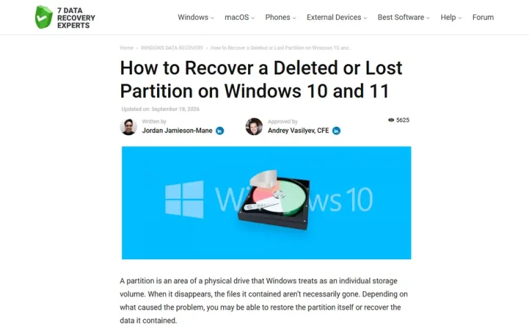 The article as published on help.7datarecovery.com